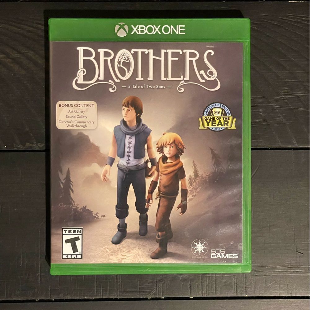 NEW! Brothers Game Disc w/ Case. Compatible with XBox One & Series S/X.